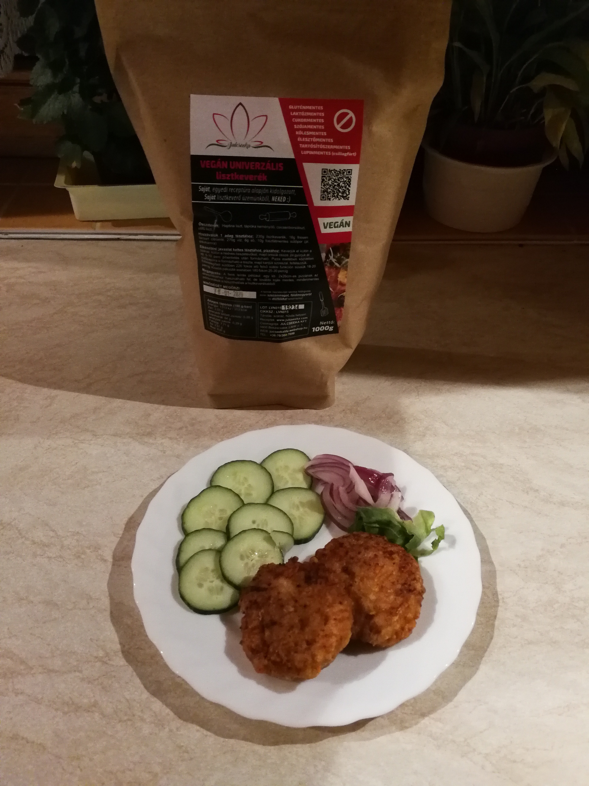 Mihály Krisztina vegan fasírt