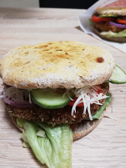 vegan hamburger 5