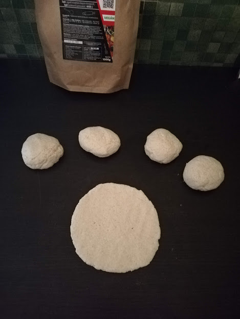 Vegan káposztás lángos 1