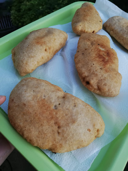 Vegan káposztás lángos 5